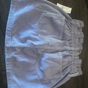 Purple/lavender corduroy skirt form pacsun